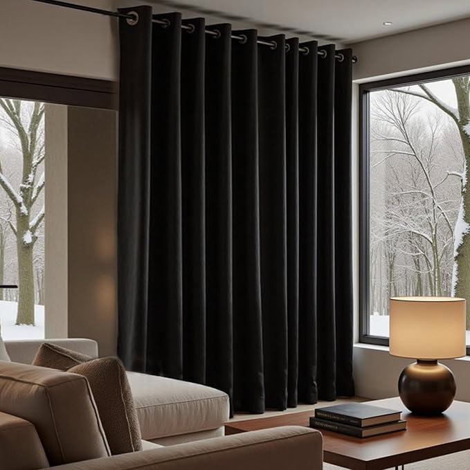 Blackout Curtains 72 Inch Extra Wide - Image 2
