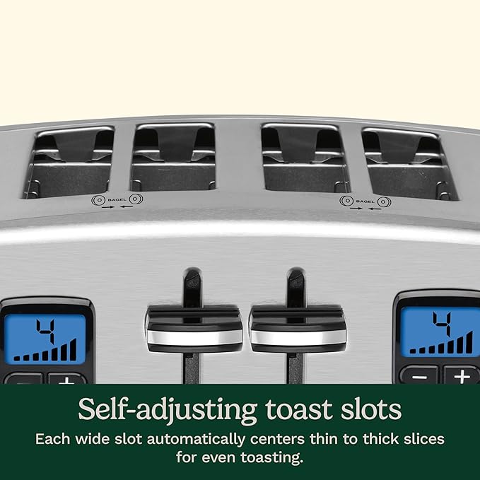 Cuisinart 4 Slice Countdown Motorized Toaster, Compact Design - Image 6