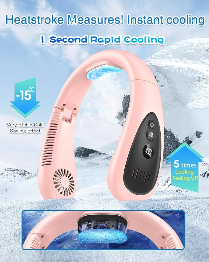 GAITIR Neck Air Conditioner, Portable Neck Fan - Image 3