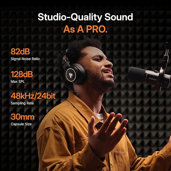 MAONO PD200W Hybrid Wireless Podcast Equipment Bundle - Image 4