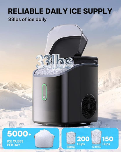 Silonn Nugget Ice Makers Countertop - Image 4