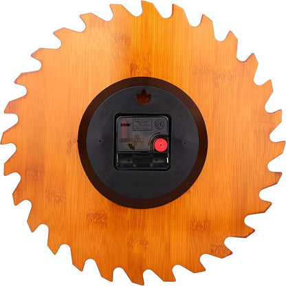 CIGERA 12 Inch Wood Wall Clock - Image 4