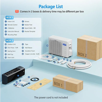 ROVSUN 12, 000 BTU Mini Split Air Conditioner & Heater - Image 6
