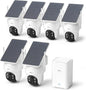 aosu Security Cameras Wireless Outdoor, 6-Cam Kit, No Subscription, by AOSUSecurityOffical