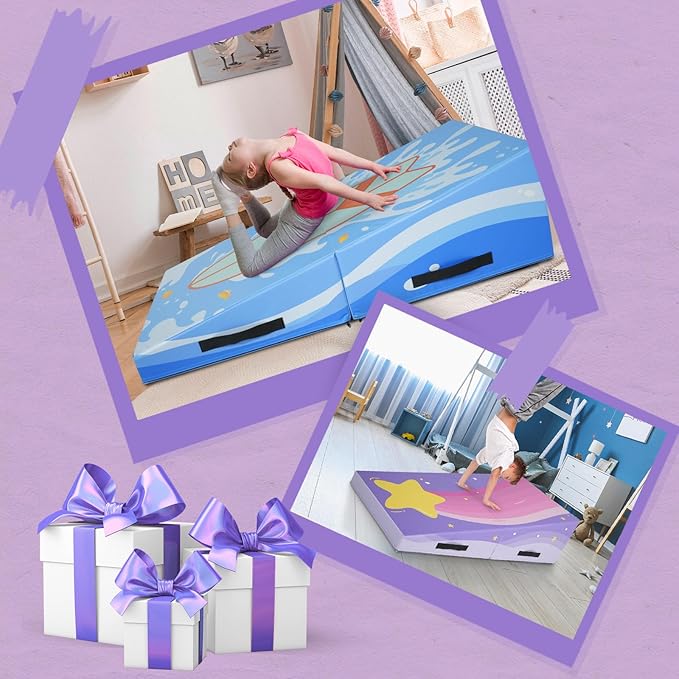 Kangaroo Hoppers Incline Gymnastics Mat, Skill Training, Home Gym Exercise - Image 7