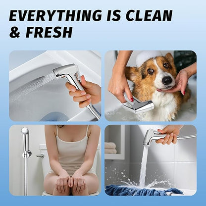 Handheld Bidet Sprayer for Toilet, Bidet Sprayer Kit - Image 5