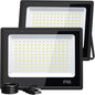 XXBSAZ 100W LED Flood Lights Outdoor, Plug-in & Hardwired Security Lights by XXBSAZ