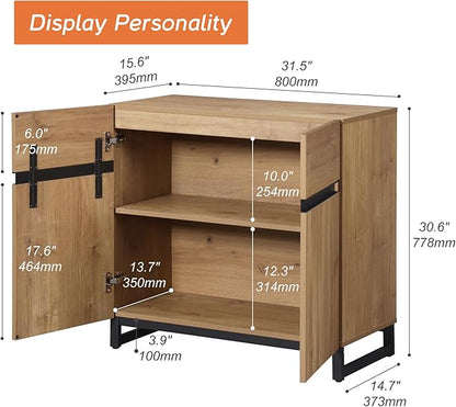 Wampat Modern TV Stand for 40 inch TVs, Entertainment Center Console - Image 2