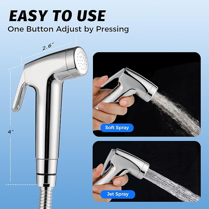 Handheld Bidet Sprayer for Toilet, Bidet Sprayer Kit - Image 2