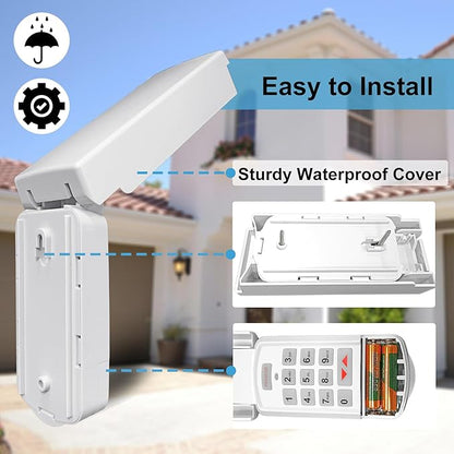 for Genie Garage Door Opener Keypad Replacement, - Image 4
