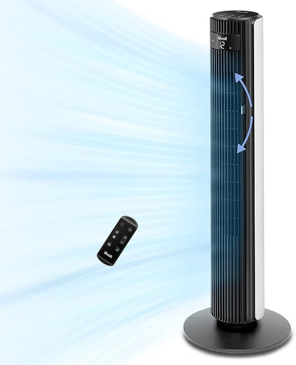 LEVOIT Smart 42 inch Tower Fan for Bedroom, DC motor, Oscillating by Levoit