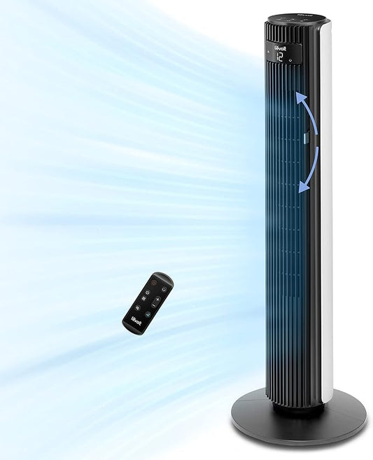 LEVOIT Smart 42 inch Tower Fan for Bedroom, DC motor, Oscillating by Levoit