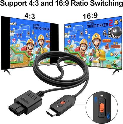 Azduou N64 to HDMI Converter Converts N64 Game Console Video Signal to HDMI - Image 3