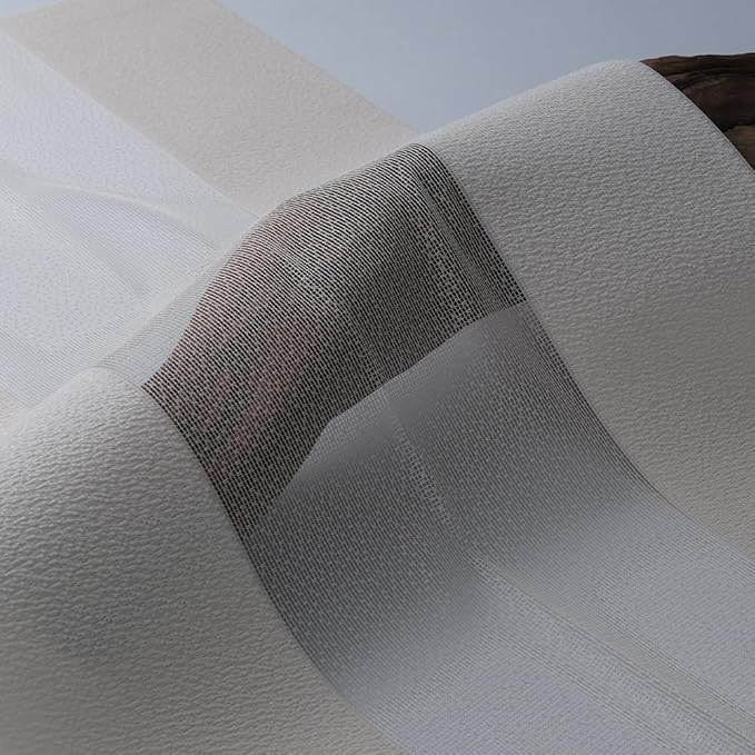 Blindify Motorized Sheer Vertical Blinds, Light Filtering Smart Rechargeable by BlindifyOffical