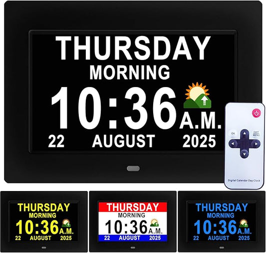 Véfaîî 2025 New, Digital Dementia Clock by VefaiiProducts