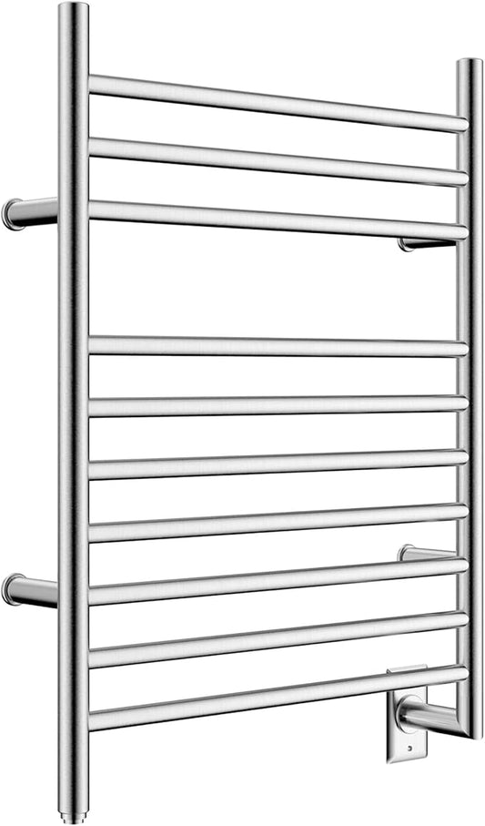 HEATGENE Towel Warmer Wall-Mounted Hardwired Heated Towel Rack Hot Towel Bar by HEATGENE