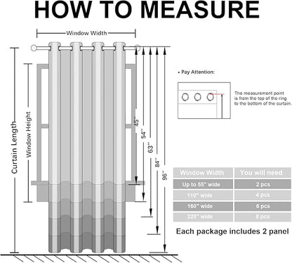 Hiasan Short Blackout Curtains for Bedroom - Image 7