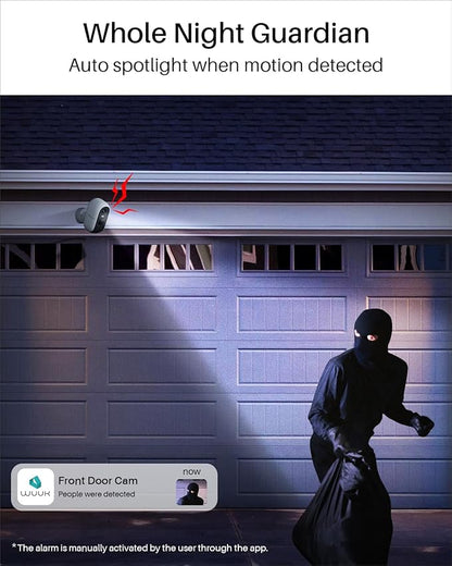 WUUK Security Cameras Wireless Outdoor, Indoor Camera, Home Surveillance System - Image 7