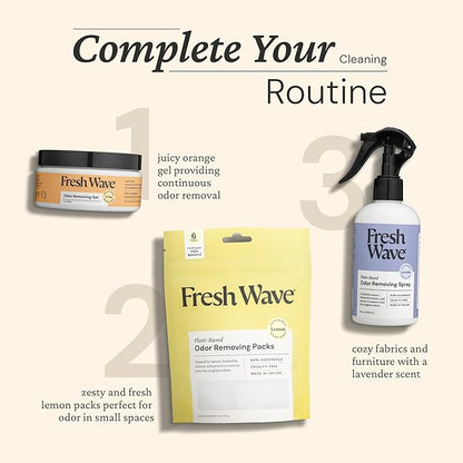Fresh Wave Orange Odor Removing Gel, 7 oz. - Image 7