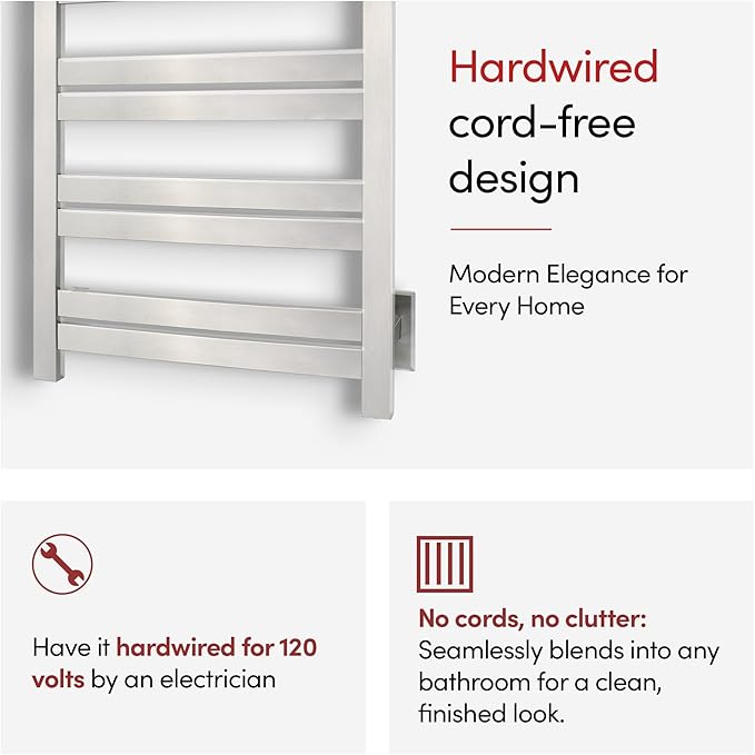 WarmlyYours Heated Towel Warmer - Image 2