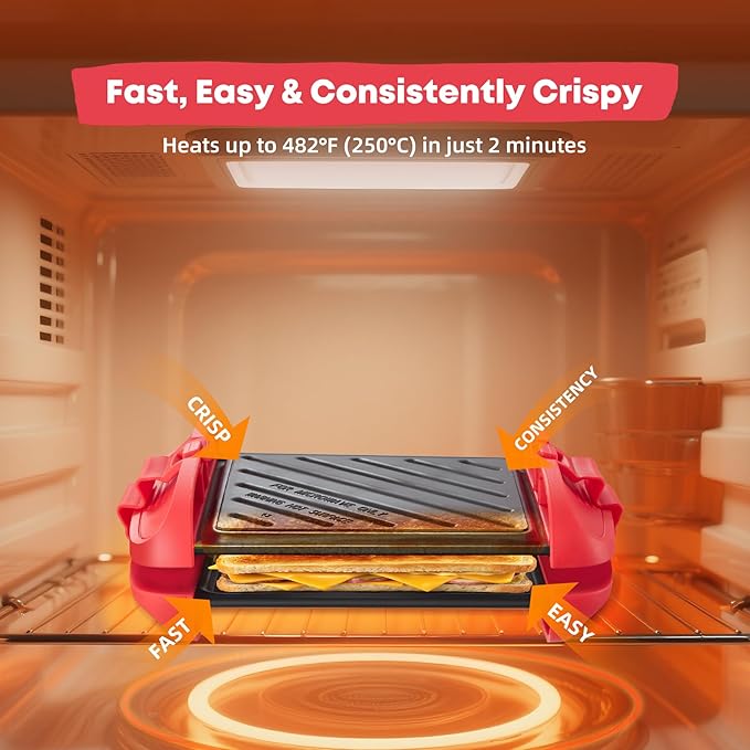 Microwave Sandwich Maker, Microwave Toastie Maker, Snack Maker & Panini Press - Image 2