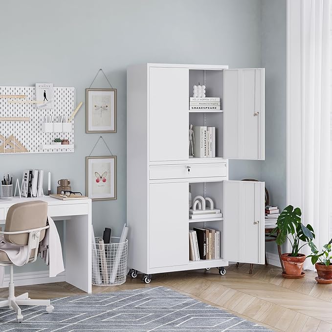 MIIIKO Metal Storage Cabinet - Image 5