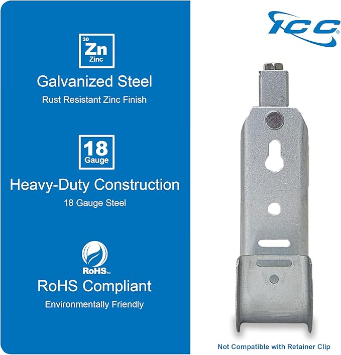 ICC Beam Clamp J Hook 1 5/16” Without Retainer Clip - Image 5