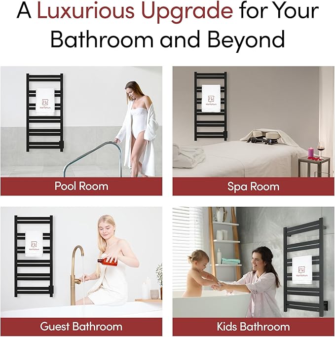 WarmlyYours Heated Towel Warmer - Image 10