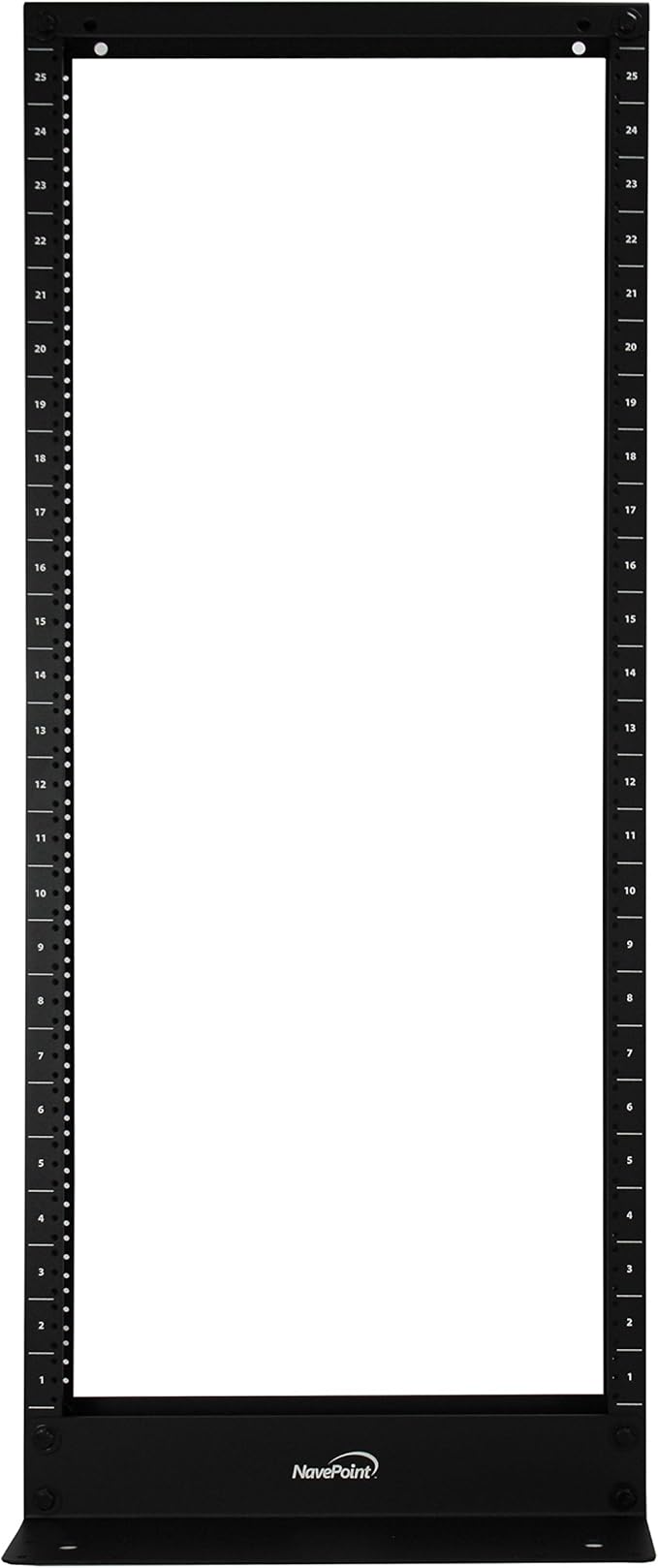 NavePoint 25U 2 Post Open Frame Server Rack - Image 6