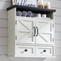 ACCOHOHO Bathroom Wall Cabinet, Farmhouse 24" Wide Medicine Cabinet by ACCOHOHO