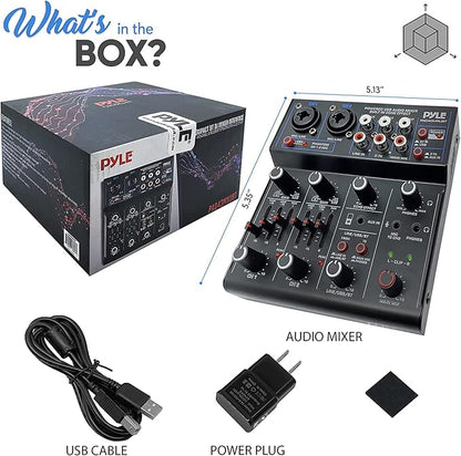 Pyle Professional Wireless DJ Audio Mixer - Image 2
