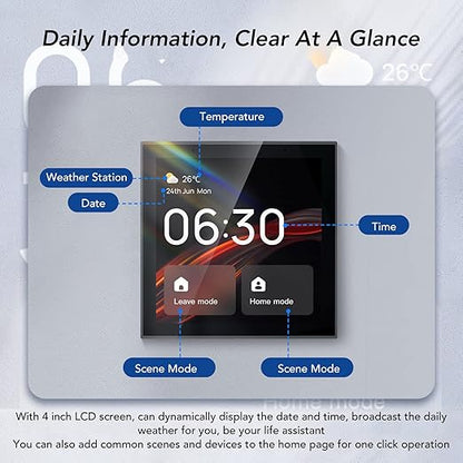 Smart Scene Wall Switch Panel 100 to 240V - Image 8