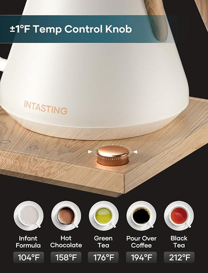 Electric Kettle, Gooseneck Electric Kettle, ±1℉ Precise Temperature Control - Image 3