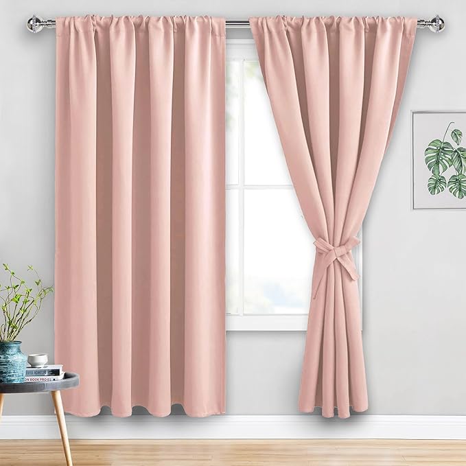 JIUZHEN Blackout Curtains for Bedroom by JIUZHEN