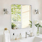 Fabuday Silver Wall Mirror for Bathroom by Fabuday