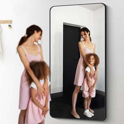 72" x 36"Bathroom Mirror, Matte Black Wall Mirror - Image 4