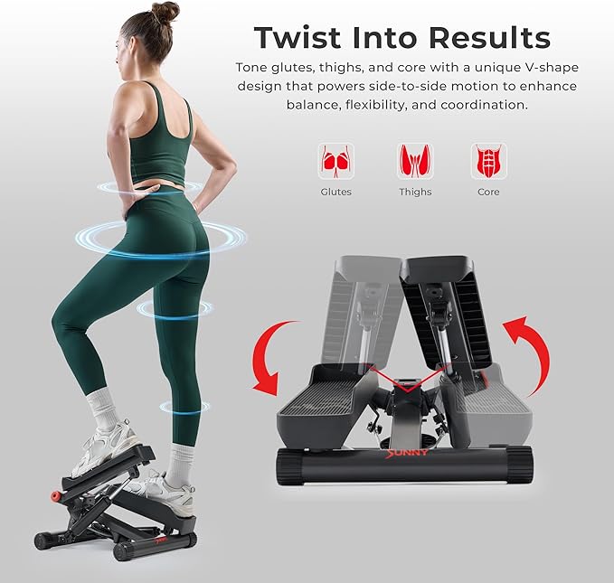 Sunny Health & Fitness Mini Stepper - Image 4