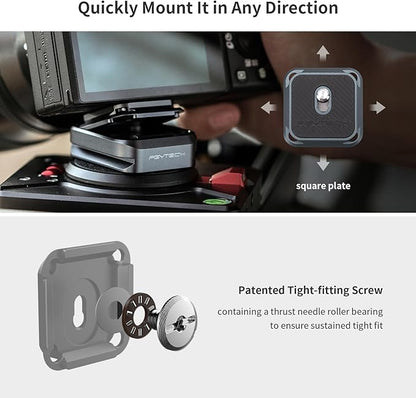 PGYTECH Quick Release Plate +Adapter w/Arcac-Swiss Interface Camera Quick - Image 5