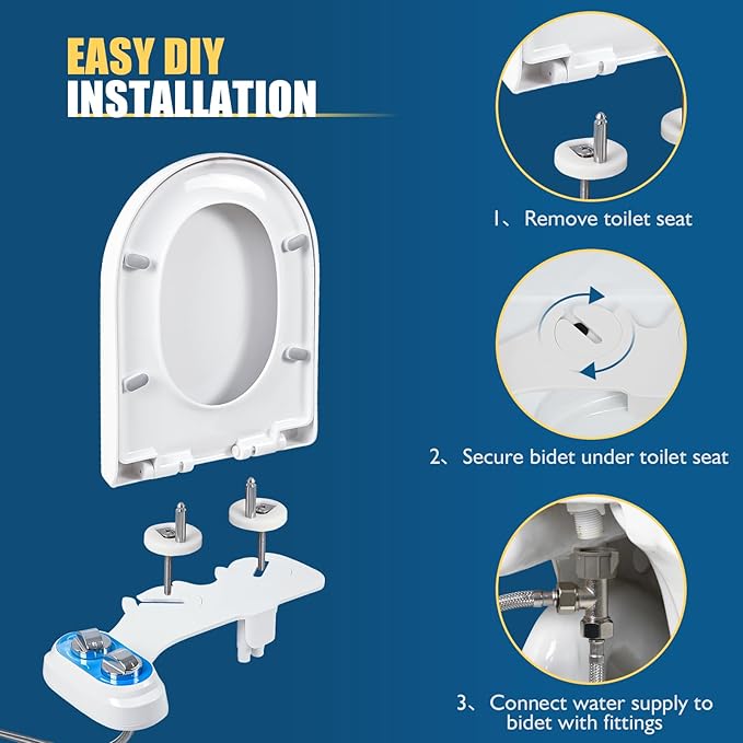 FOOFOO Bidet, Non-Electric Bidet Attachment - Image 6