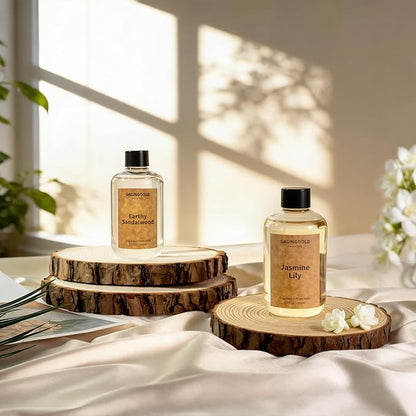 Jasmine Lily Scented Reed Diffuser Oil Refill - Image 6