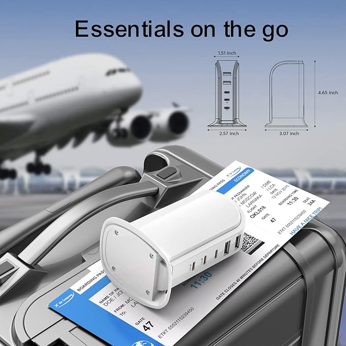 USB C Charger Block Multiport Upoy, Upgrade Charging Station - Image 6