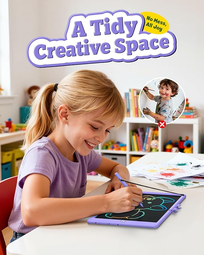 Doodle Pads 10 Inch Light Purple - Image 7