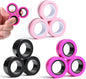 Cevioce 9 PCS Magnetic Ring Fidget Toys Set, ADHD Anxiety Magnetic Finger by Cevioce