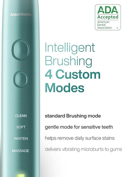 Aquasonic Vibe Series Ultra-Whitening Toothbrush – ADA Accepted Power Toothbrush - Image 4