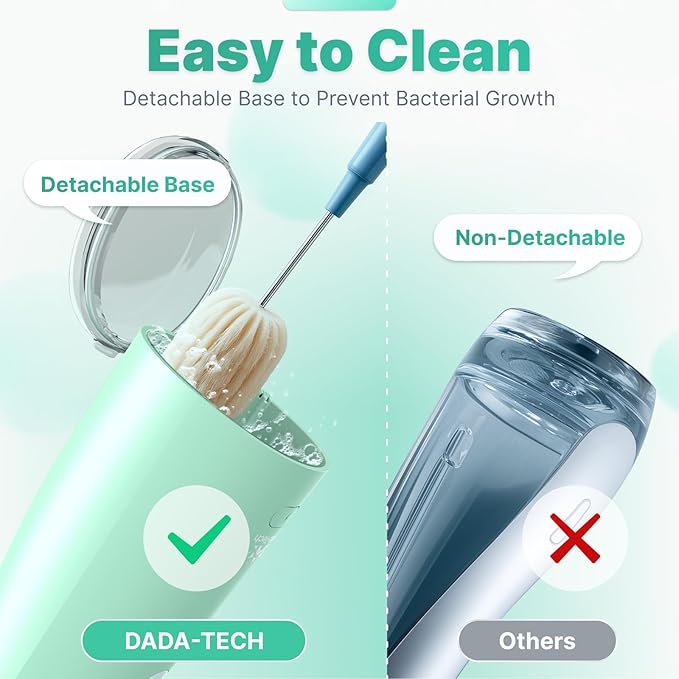 Water Flosser for Teeth, Cordless Oral Irrigator Portable Dental Cleaner Picks - Image 8