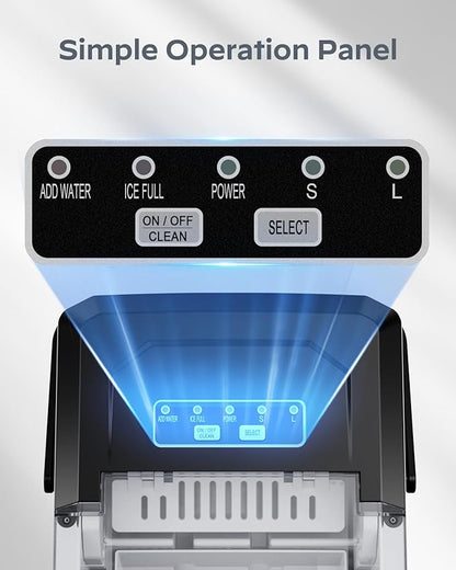 Silonn Ice Maker Countertop, Portable Ice Machine - Image 4