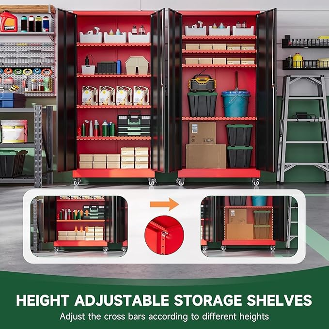 Letaya Metal Garage Storage Cabinets - Image 5