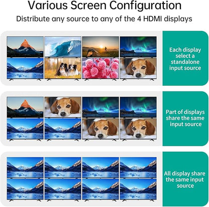 MT-VIKI 8x8 8K UHD HDMI 2.1 Matrix Switcher - Image 2