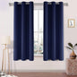 DWCN Navy Blue Room Darkening Blackout Curtains Thermal Insulated Block Out by DWCN