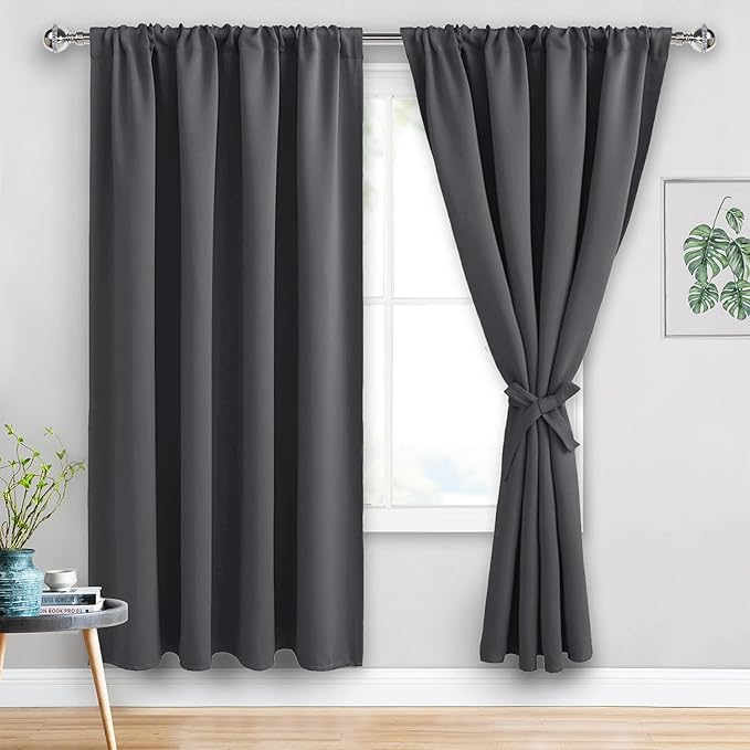 JIUZHEN Blackout Curtains for Bedroom by JIUZHEN